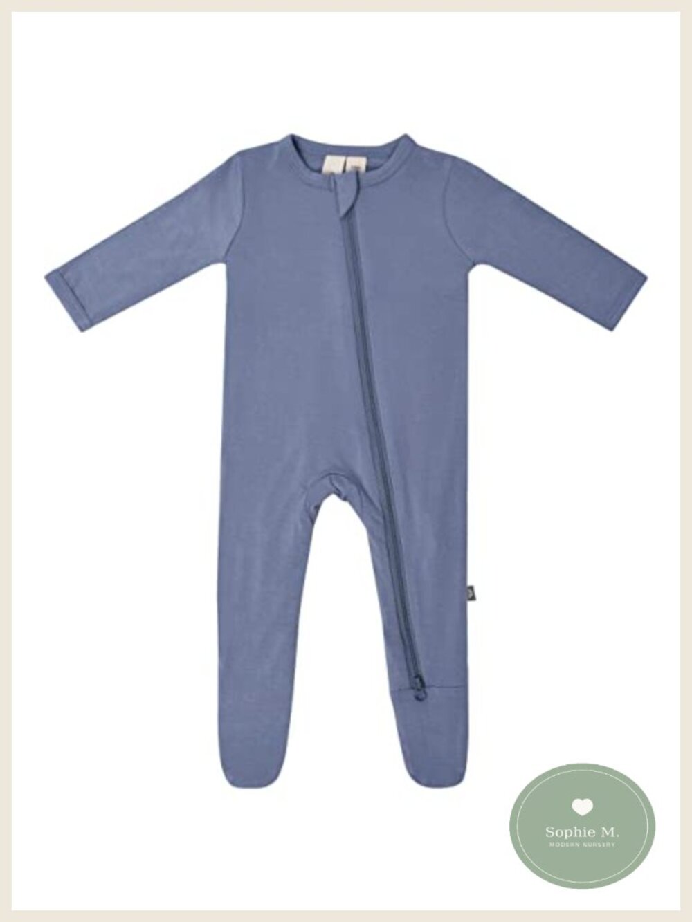 Rayon Made from Bamboo Footie Sleeper Dual Zipper Baby Infant Toddler